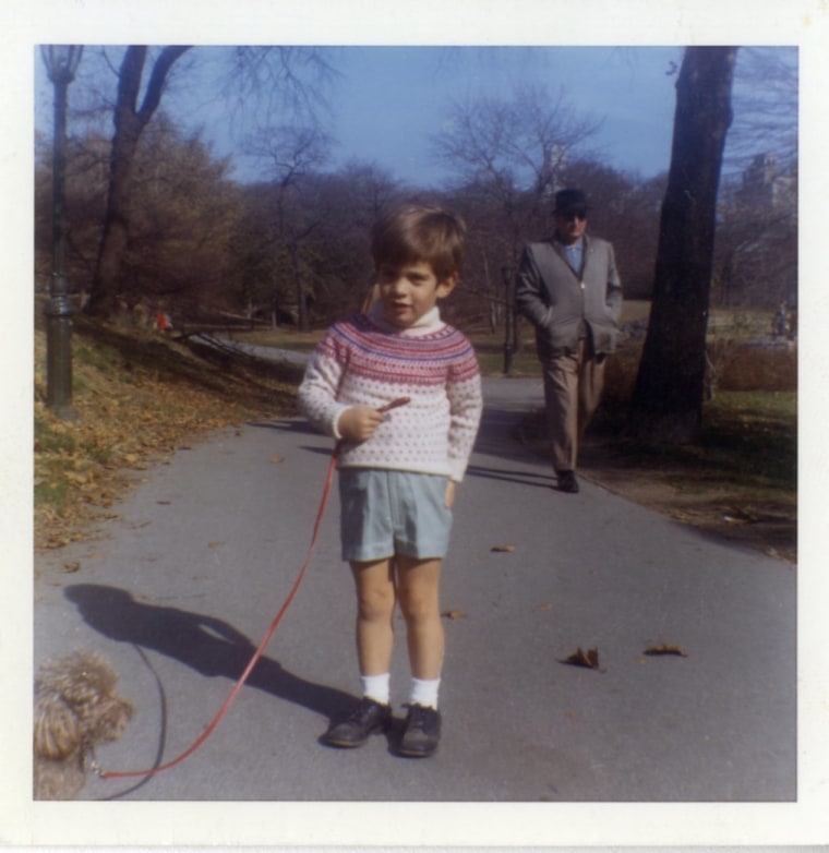 Photos from the collection show the Kennedy family in relaxed settings.