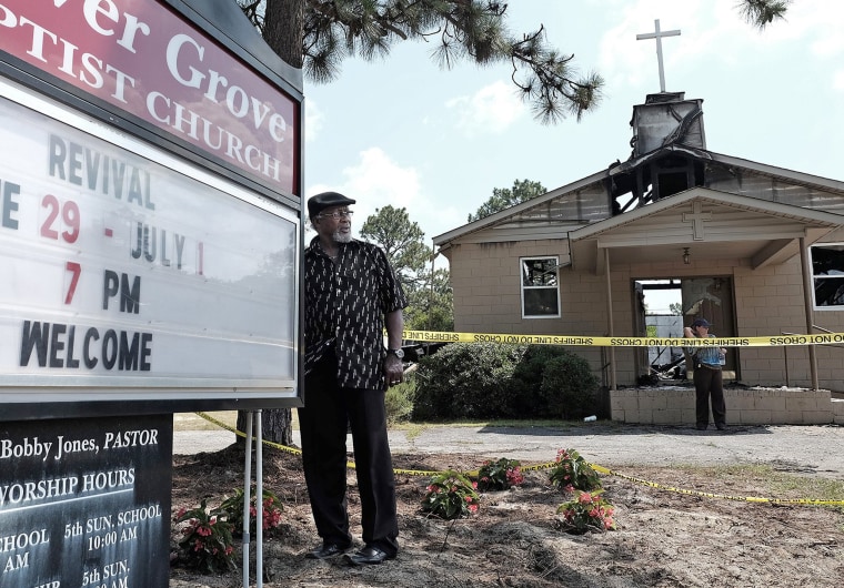 Image: Glover Grove Baptist Church in Warrenville, South Carolina