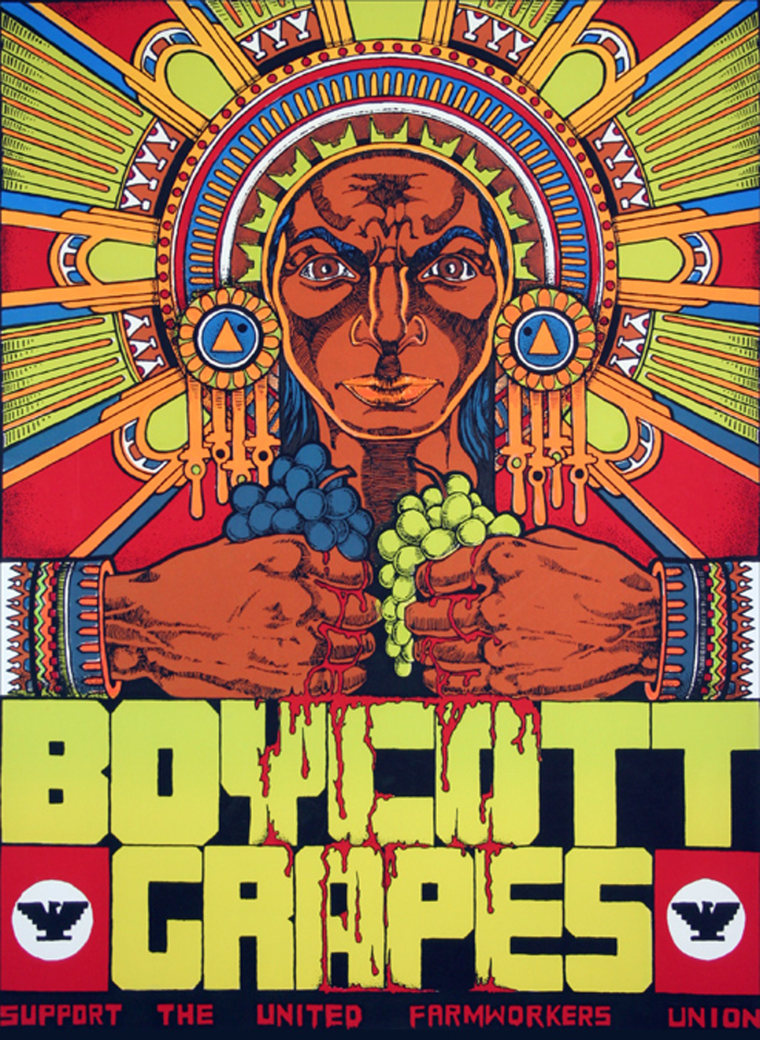 Boycott Grapes Poster