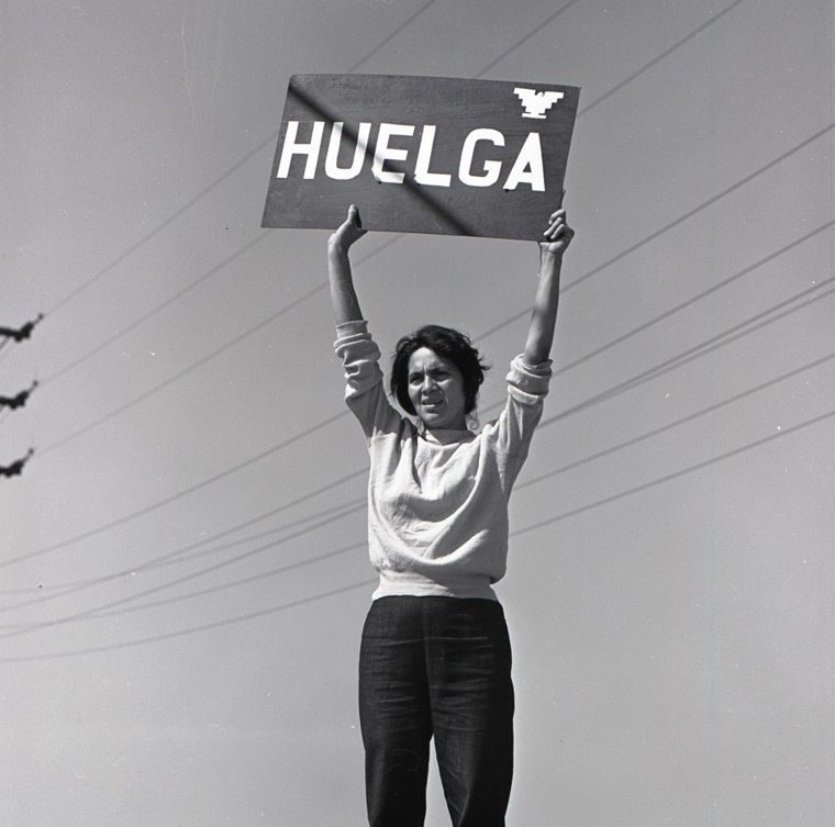 Dolores Huerta, Huelga, Delano CA Grape Strikes, September 24, 1965