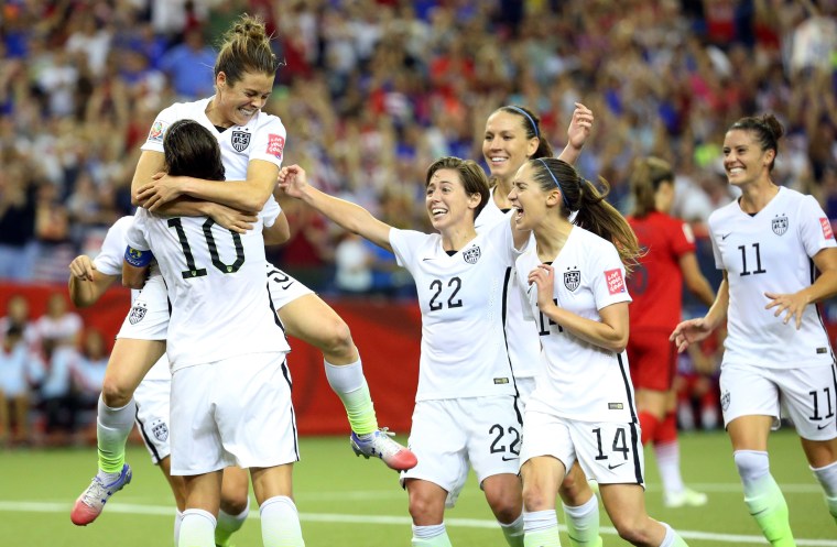 Image: Soccer: Women's World Cup-Semifinal-United States at Germany