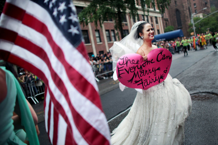 Image: Gay Pride Parade Held In New York City