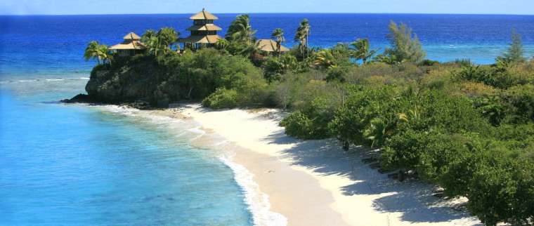 Image: Necker Island in the British Virgin Isles is Sir Richard Branson’s private island.