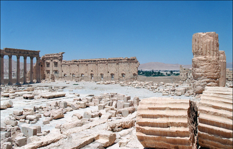 Image: A file photo of Palmyra, Syria