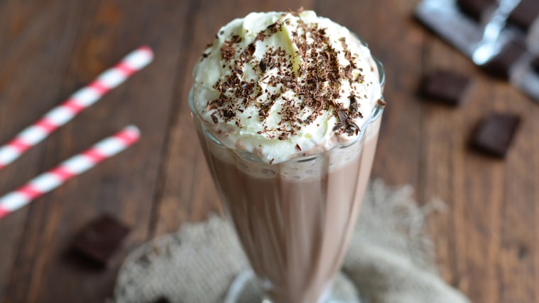 Chocolate milkshake