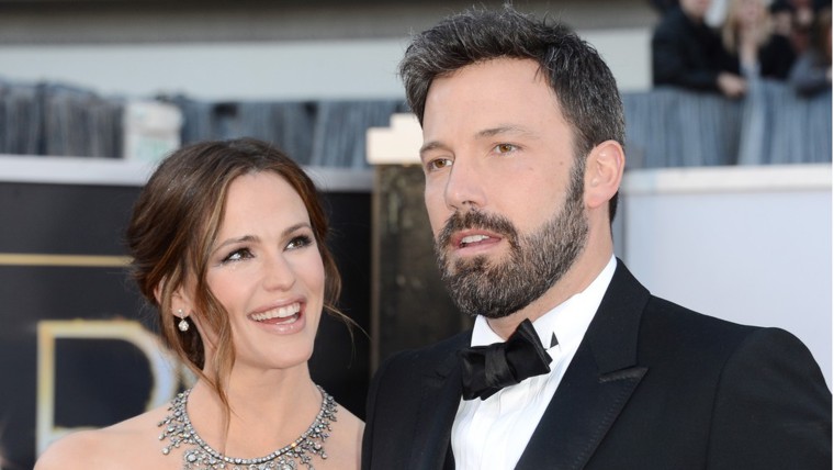 Jennifer Garner and Ben Affleck arrive at the Oscars on February 24, 2013 in Hollywood, California.