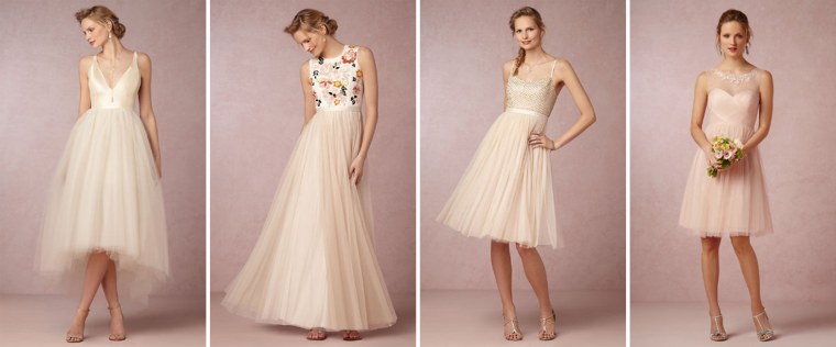 Different dresses, same fabric