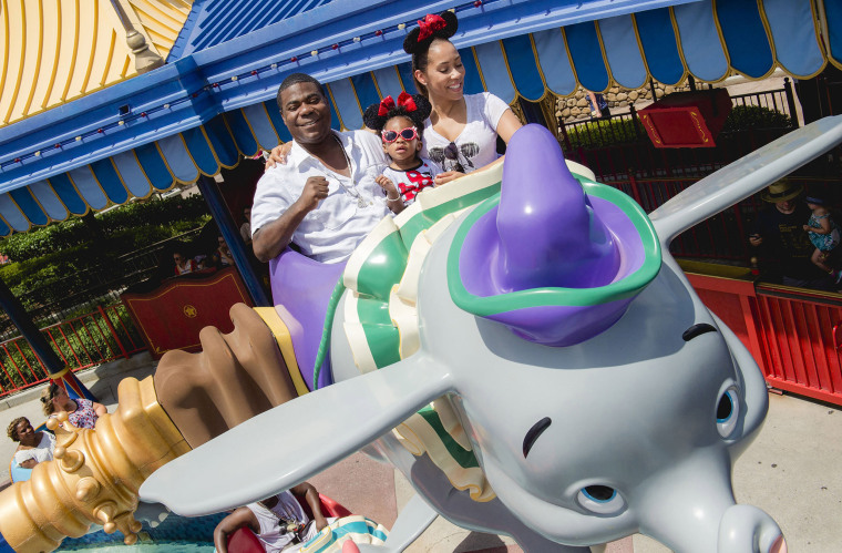 Actor-Comedian Tracy Morgan and family visit Walt Disney World