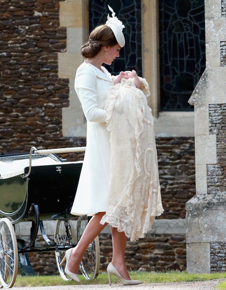 The Christening Of Princess Charlotte Of Cambridge