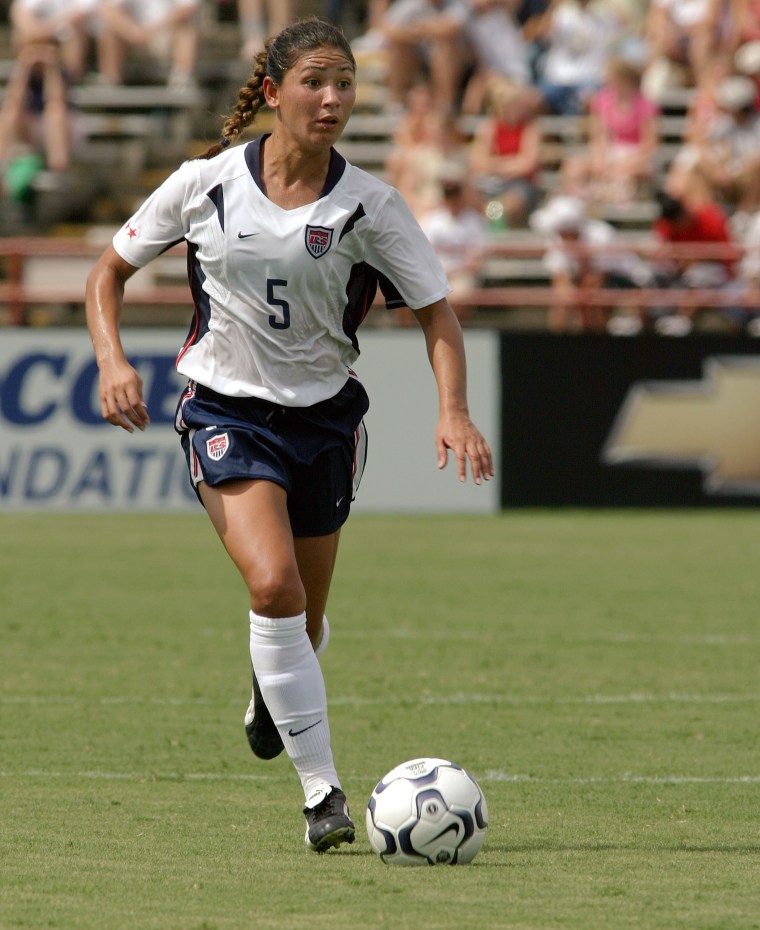 Tiffany Roberts When She Played on The U.S. National Women's Team