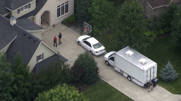 The FBI searched Jared Fogle's home.