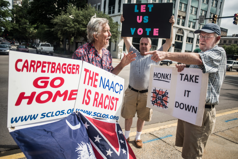 Image: South Carolina Lawmakers Debate Removing The Confederate Flag Near Statehouse