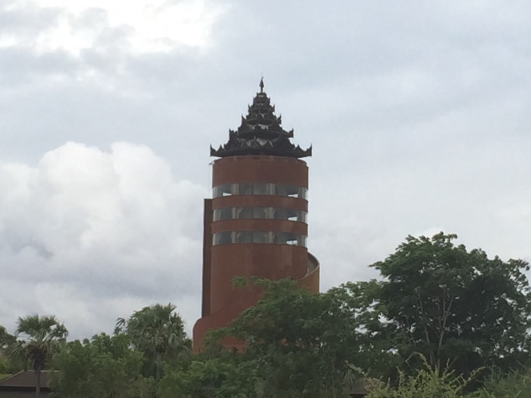 Image: New watchtower built in Bagan, Myanmar