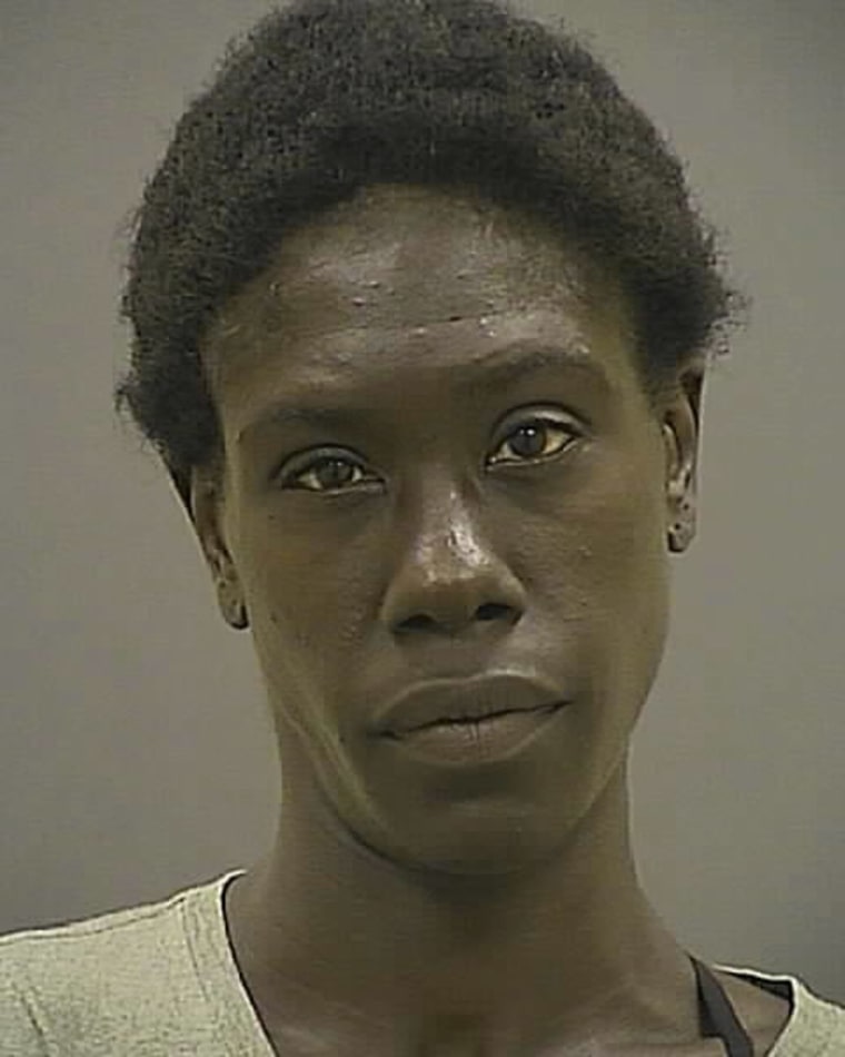 Lacheisa Pailin-Sheffer is seen in this booking photo provided by the Baltimore Police Department.