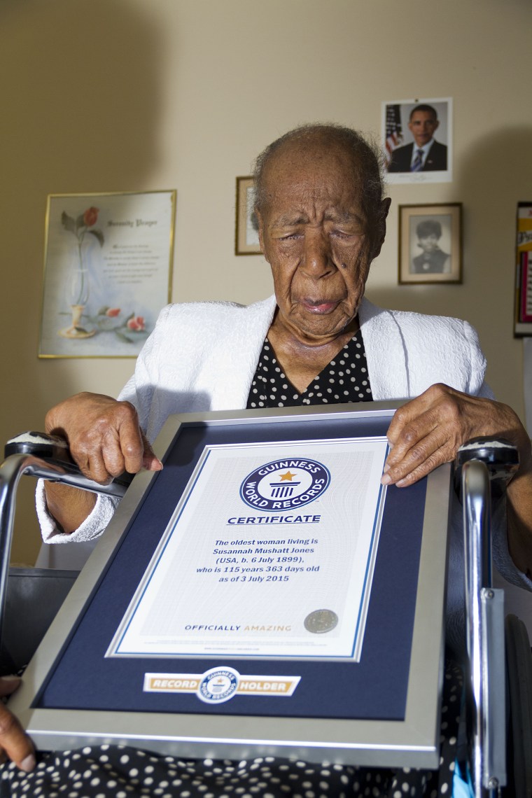 World's oldest woman