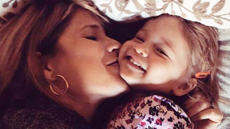 Jenna Bush Hager with her daughter