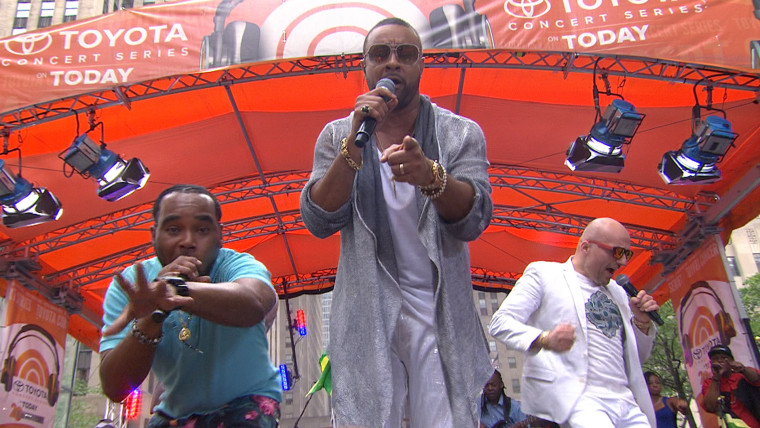 Shaggy performs ‘I Need Your Love’ on TODAY plaza