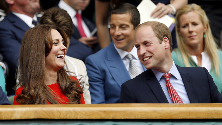 Duchess Kate and Prince William at Wimbledon