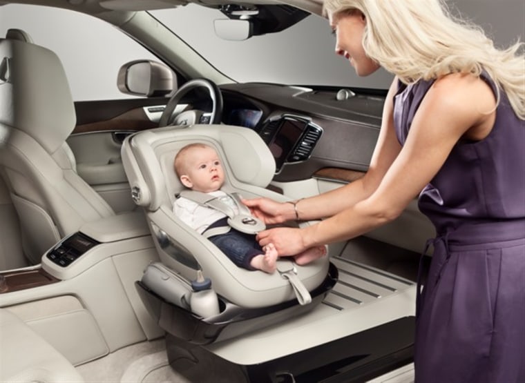 Volvo's new child-safety-seat concept