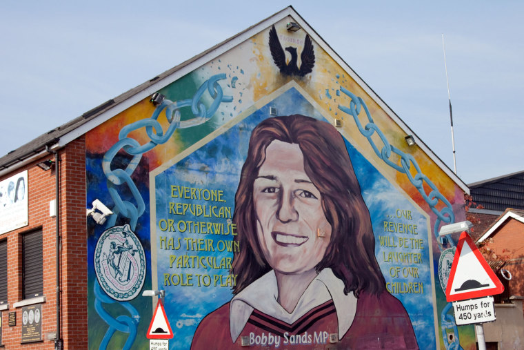 Image: Bobby Sands mural in Belfast, Northern Ireland