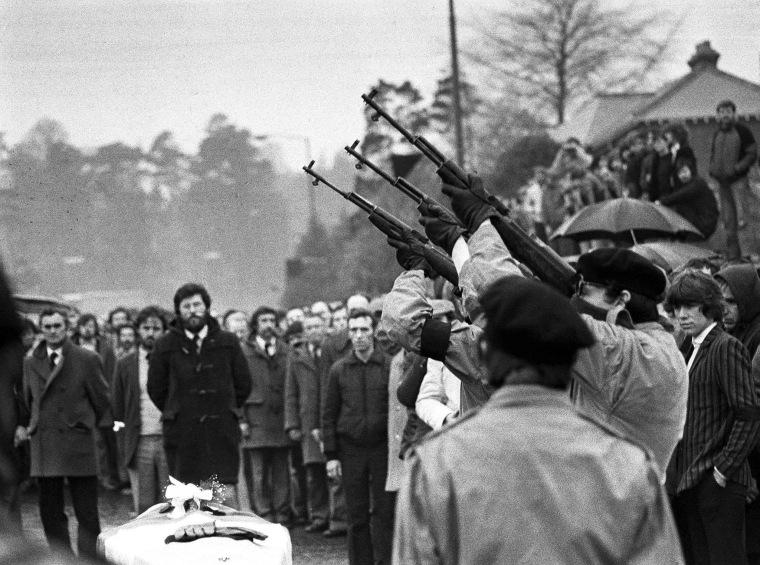 Image: Funeral for Bobby Sands on May 7, 1981