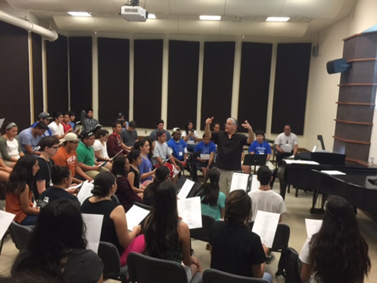 Image: University of Texas Longhorn Mariachi Camp 