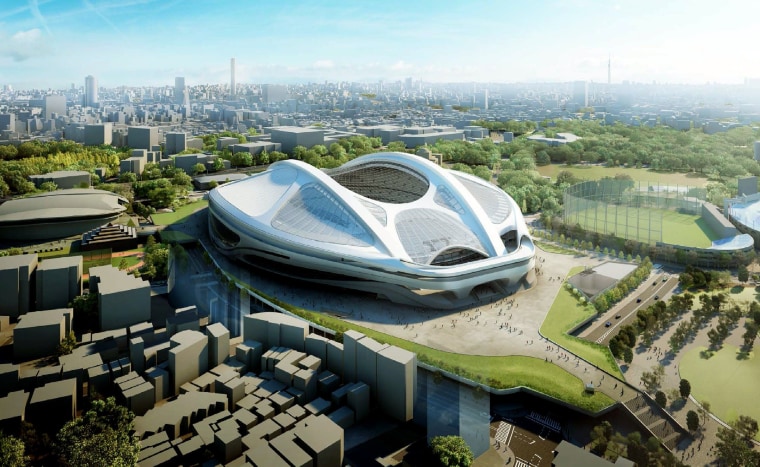 Image: An artist's impression of the stadium