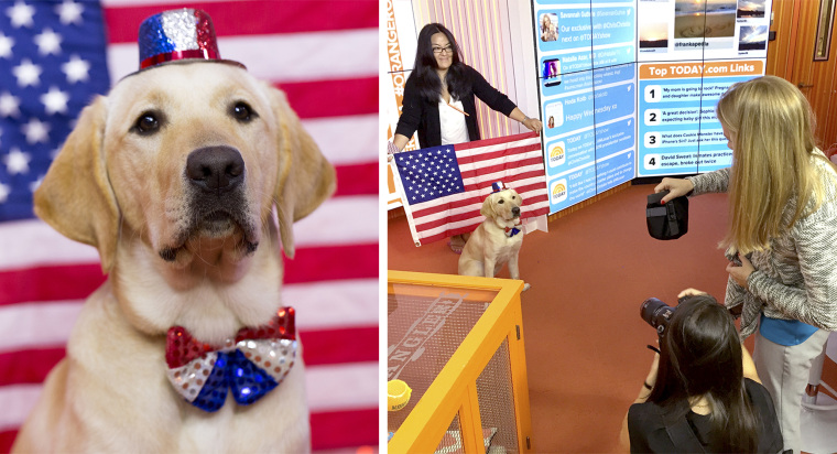 Wrangler TODAY show Fourth of July photo shoot