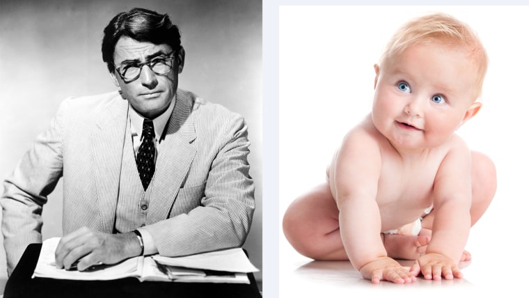 Atticus as our new Number 1 boys' name for the first half of 2015 -- on the same day the new Harper Lee novel is published casting namesake Atticus Finch as a racist.