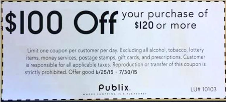 Publix turns to social media to warn customers about fake coupon