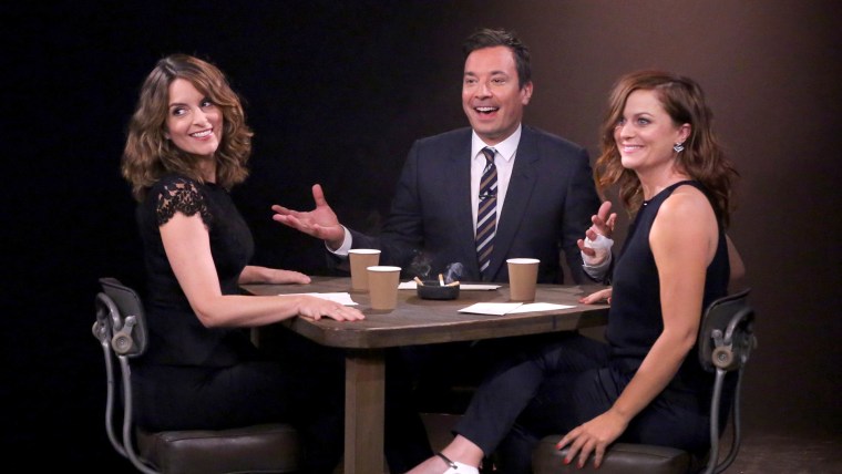 Tina Fey and Amy Poehler reunite on The Tonight Show Starring Jimmy Fallon
