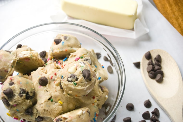 Edible Chocolate Chip Cookie Dough – Broken Oven Baking