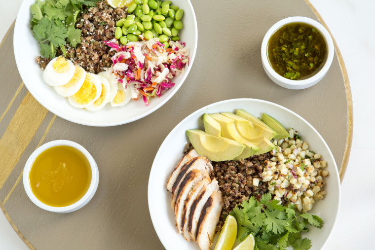 Need new healthy lunch ideas? Try our DIY power bowl recipes