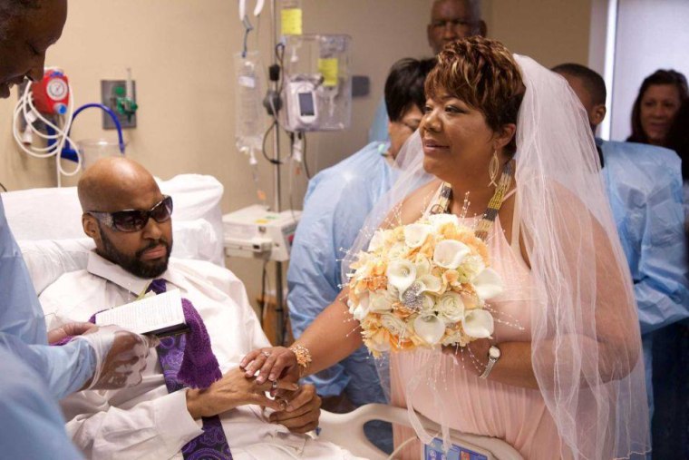 Man With Terminal Cancer Gets Married From Hospital Bed