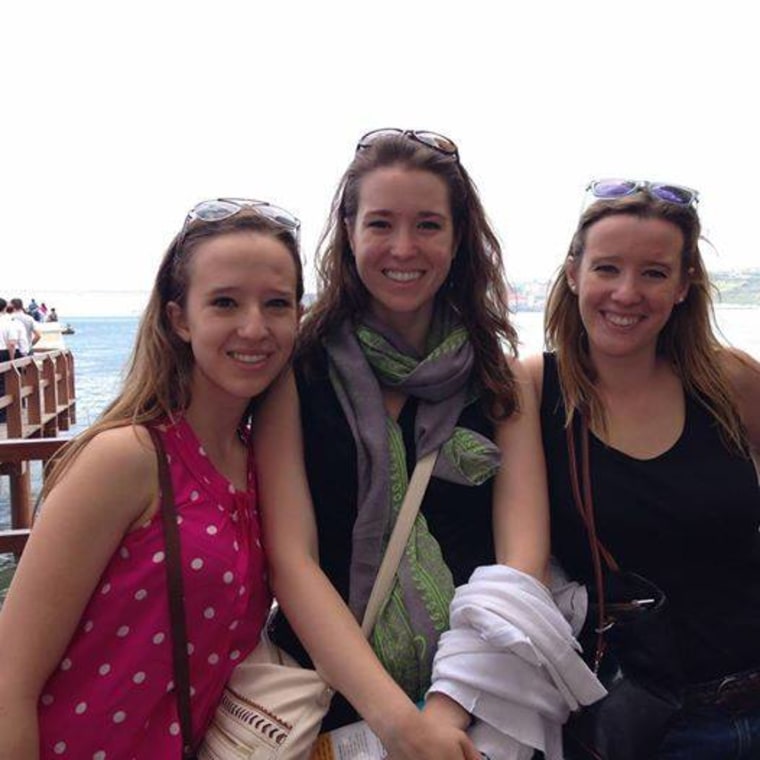 Rebecca Townsend with her sisters