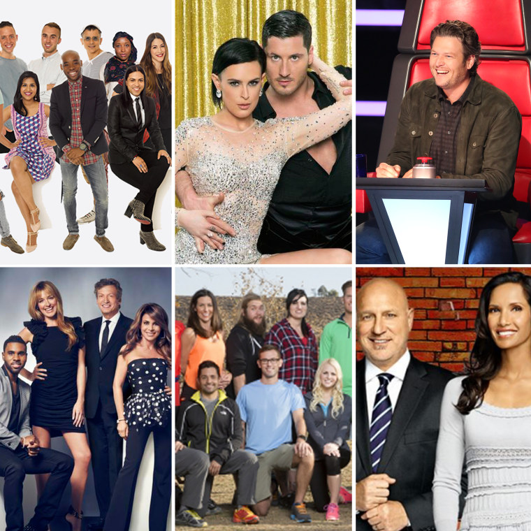 Reality shows nominated for Emmys