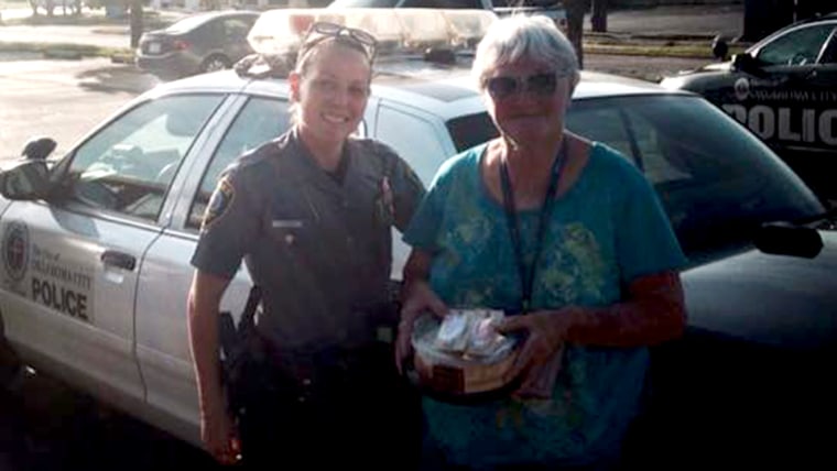 Birthday woman’s frown turned upside down by Oklahoma City police