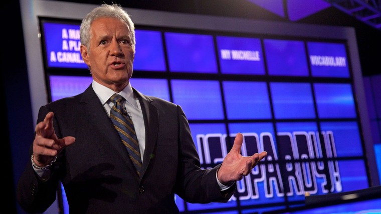 Alex Trebek sing-talks Rihanna's 'Umbrella' on 'Jeopardy!'