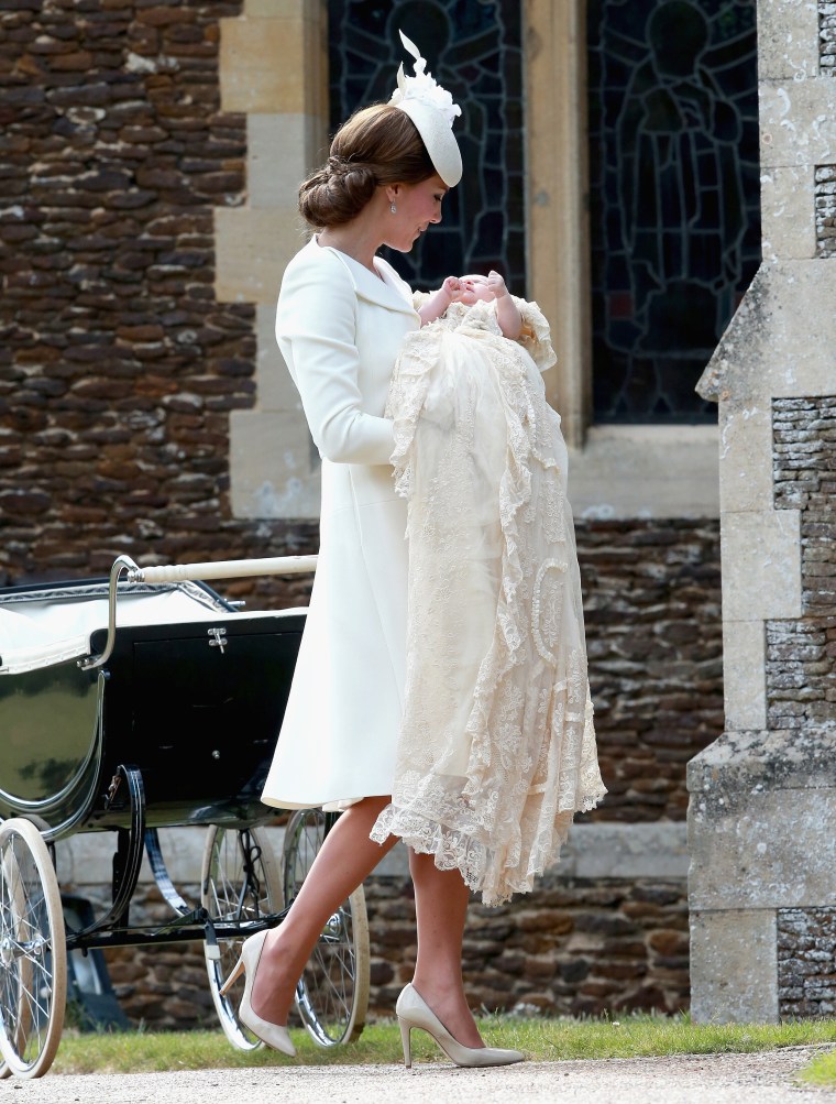 The Christening Of Princess Charlotte Of Cambridge