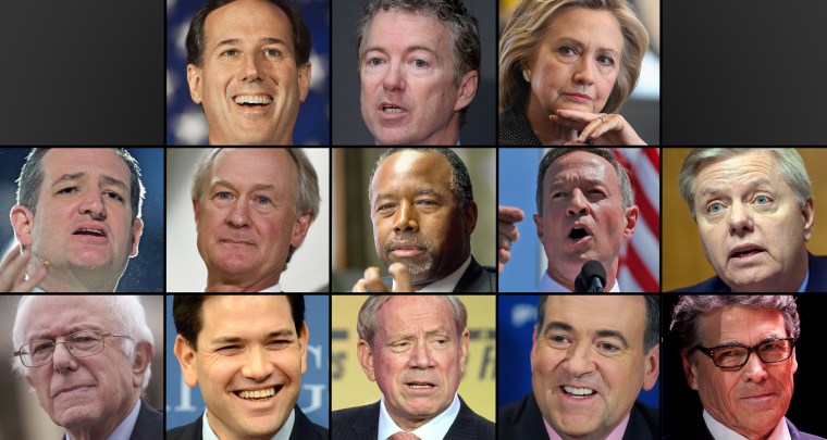 2016 presidential candidates.