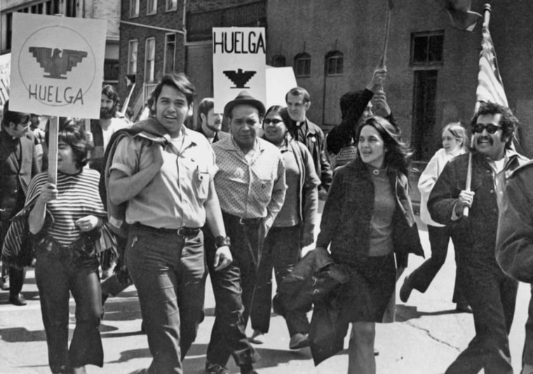 Image: Eliseo Medina and Dolores Huerta