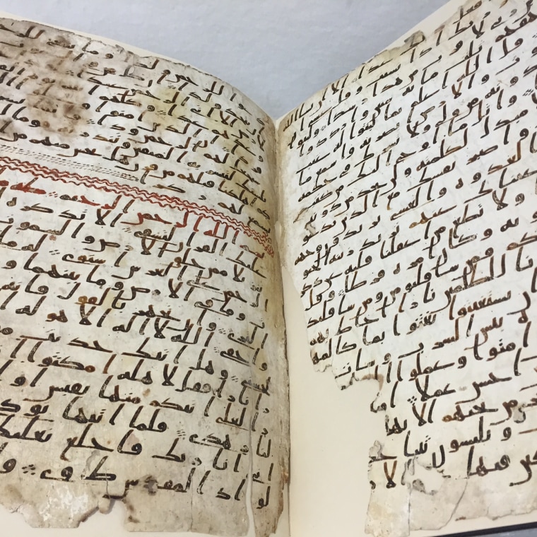 Image: Manuscript found at University of Birmingham