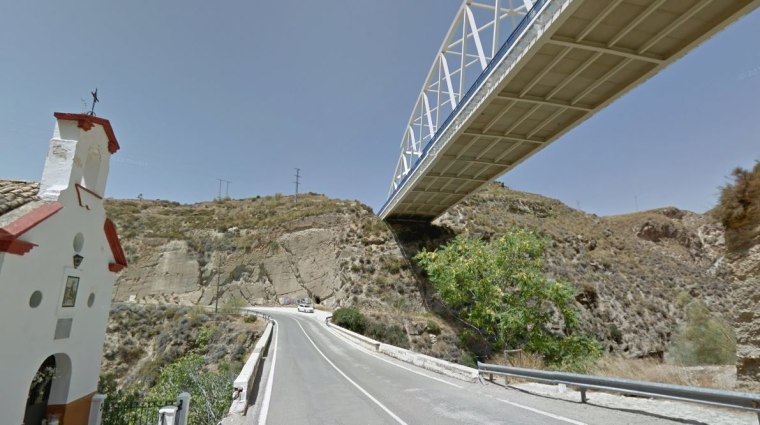 Image: The Tablate Bridge near Lanjaron, 20 miles south of Granada.