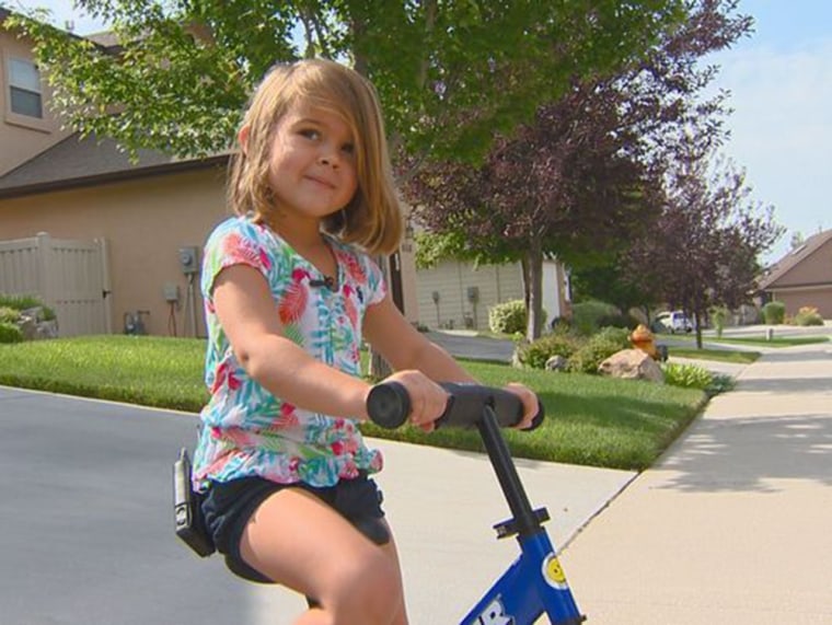 Four-year-old Rosie Moran spotted a home in her Boise neighborhood on fire and got help, possibly saving the lives of those inside.