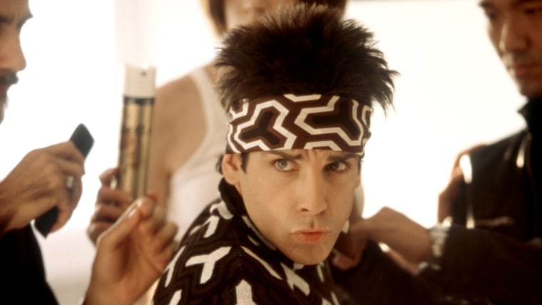 ZOOLANDER, Ben Stiller gives his "Blue Steel" pose. 2001