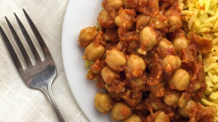 Slow-cooker chana masala