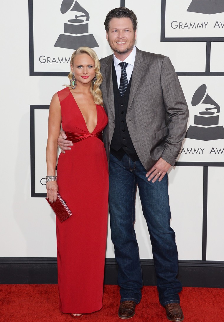 Blake Shelton and Miranda Lambert