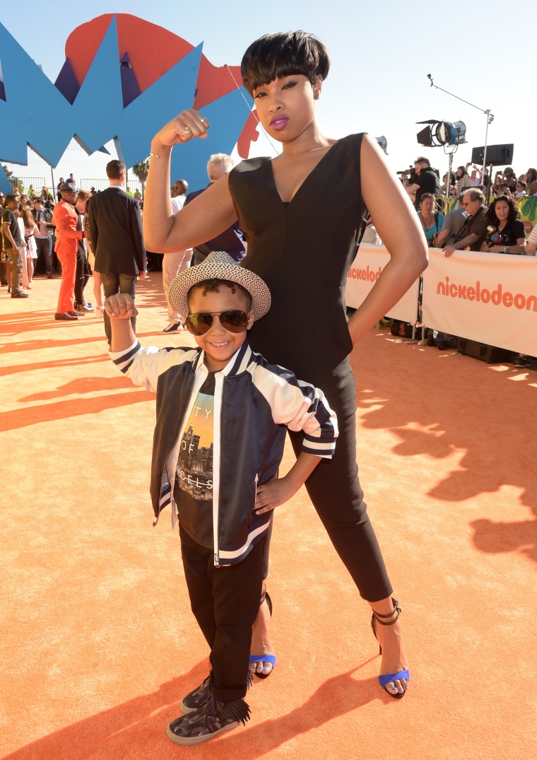 Jennifer Hudson and son David Daniel Otunga Jr.