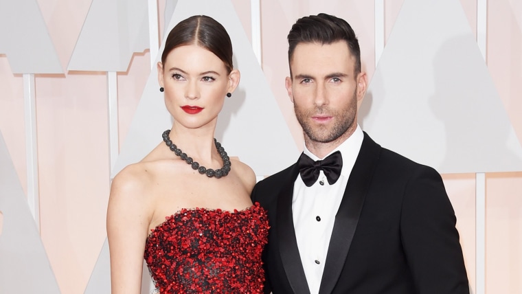 Adam Levine delivers sweet serenade to wife for first anniversary