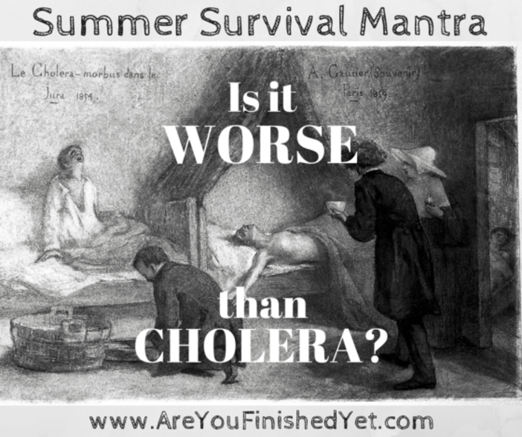 "Is it worse than cholera?" art